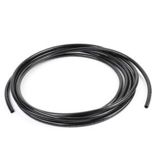 mattox size 1/4 inch,5 meters 16 feet length tubing hose pipe for ro water filter system (black)