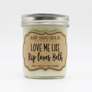 Love Me Like Rip Loves Beth Candle, Yellowstone, Beth Dutton, Rip Wheeler, Yellowstone Dutton Ranch, Yellowstone Gifts, Boyfriend Gifts, Girlfriend Gifts