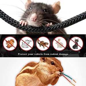 Glaobule 2 Pack Mouse Repellent Battery Operated Ultrasonic Indoor Rat Deterrent Get Rid of Mice Auto Rodent Repeller Attic Garage Home Pest Control Vehicle Protection Under Hood Rodent Repeller