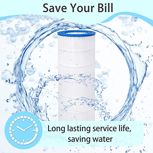 Future Way CC150 Pool Filter Cartridge Replacement for Pentair Clean & Clear 150, Replace Pleatco PAP150, Pentair R173216, Unicel C-9415, 150 sq.ft