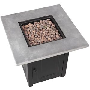 Endless Summer, Wakefield, Square 28" Outdoor Propane Fire Pit