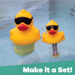 GAME 17201-BB Derby Duck Spa Chemical Dispenser, Yellow