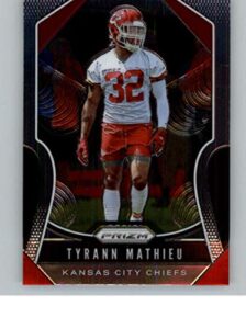 2019 panini prizm #214 tyrann mathieu kansas city chiefs nfl football trading card