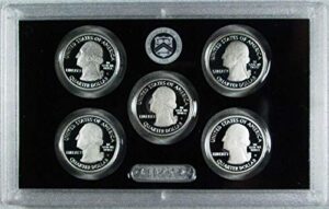 2011 s america the beautiful silver quarters proof set - 5 coins - quarter gem proof no box or coa us mint