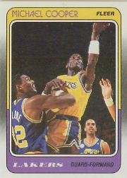 1988-89 fleer #65 michael cooper nba basketball trading card