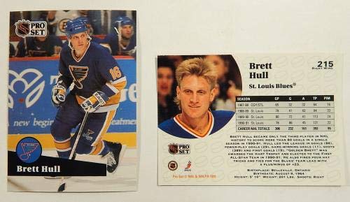 Lot of (600) 1991 Pro Set Brett Hull Card #215 ^ Nm/Mt to Mint ^ BV $150 - Hockey Cards