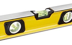 Amazon Basics 16-Inch Heavy Duty Shock Resistant Aluminum Alloy Magnetic Spirit Level