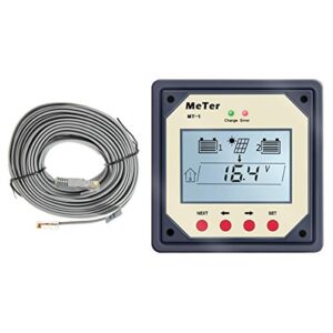 epever mt-1 remote meter with lcd display for duo battery solar panel charge controller