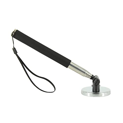 Telescopic magnetic pick-up tool that extends a 7.48"-39.5", 20 lb. magnetic bar. With a lanyard. Larger suction surface and more stable suction.