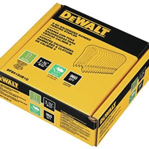 DEWALT DFS9150B1G 1.5" 9 GA Galvanized Barbed Fencing Staples