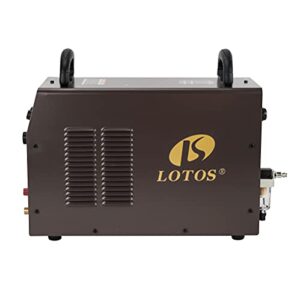 Lotos LTP7000 70Amp Non-Touch Pilot Arc IGBT Air Plasma Cutter, 7/8 inch clean cut