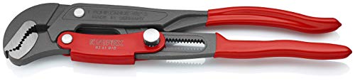 KNIPEX Tools 83 61 010, Rapid Adjust Swedish Pipe Wrench, 12