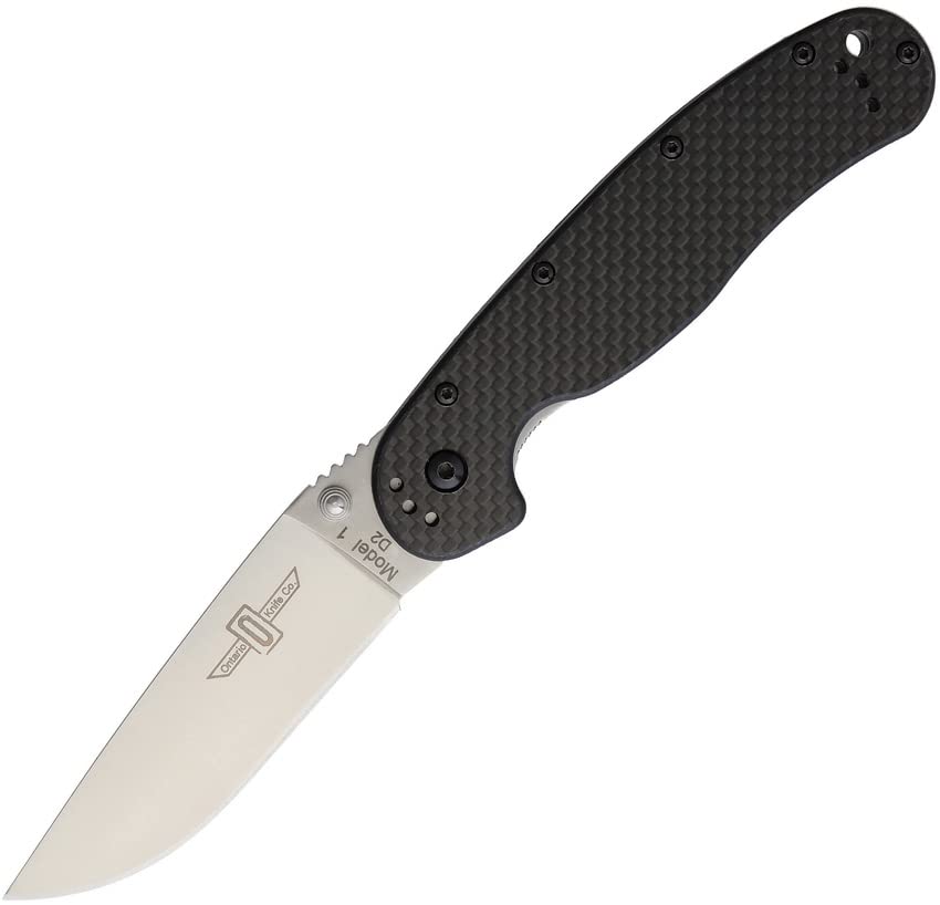 Ontario Knife Company ON8867CF: Rat I Carbon Fiber D2 Steel