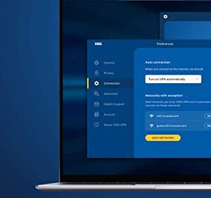 HMA VPN | Privacy Protection Service | Win, Mac, iOS, Android, Linux, Routers | 5 Devices, 1 Year [Download]