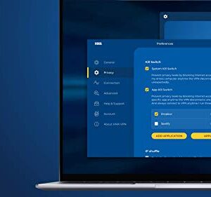 HMA VPN | Privacy Protection Service | Win, Mac, iOS, Android, Linux, Routers | 5 Devices, 1 Year [Download]