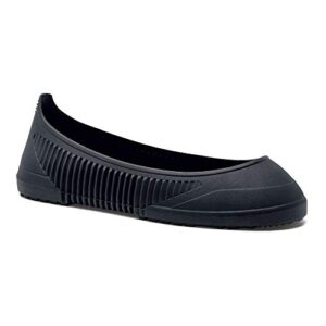 Shoes for Crews Crewguard Stretch, Men's, Women's, Unisex Work Overshoes, Slip Resistant, Black, L, Men's 8.5-11 / Women's 10-12