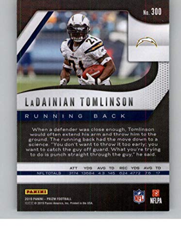 2019 Panini Prizm #300 LaDainian Tomlinson San Diego Chargers Football NFL