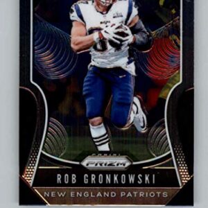 2019 Panini Prizm #22 Rob Gronkowski New England Patriots Football NFL