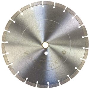 vtxmax vss 12 inch dry or wet cutting general purpose power saw segmented diamond blades for concrete stone brick masonry (12")