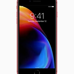 Apple iPhone 8 Plus, 256GB, Red - Fully Unlocked (Renewed)