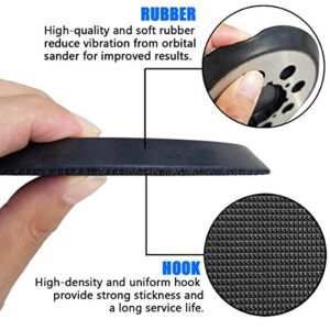 5" Hook-&-Loop Replacement Sander Pad for DeWalt DWE6423/6423K, DWE6421/6421K, DCW210B Random Orbital Sander - 5 Inch Aluminum Alloy Sanding Pad for Part Number DWE64233 & N329079 …