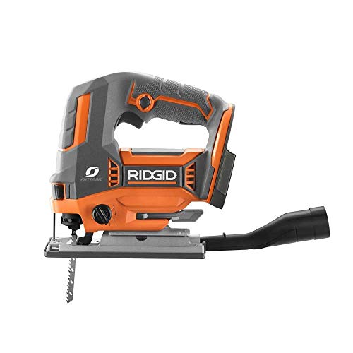 Ridgid 18-Volt OCTANE Cordless Brushless Jig Saw (Tool Only), (Bulk Packaged, Non-Retail Packaging) (Renewed)