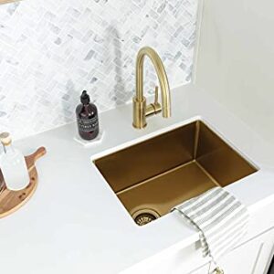 Miseno MNO003LFB Miseno MK003 Mia Bar & Prep Faucet with Single Function Pull-Down Spray Head