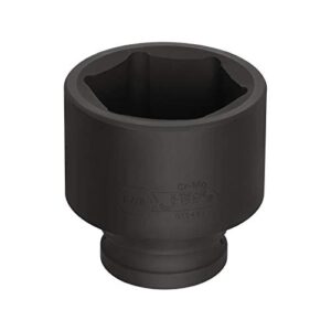 Jetech 3/4 Inch Drive 1-7/8 Inch Standard Impact Socket, Made with Chrome Molybdenum Alloy Steel, Heat Treated, 6-Point Design, SAE