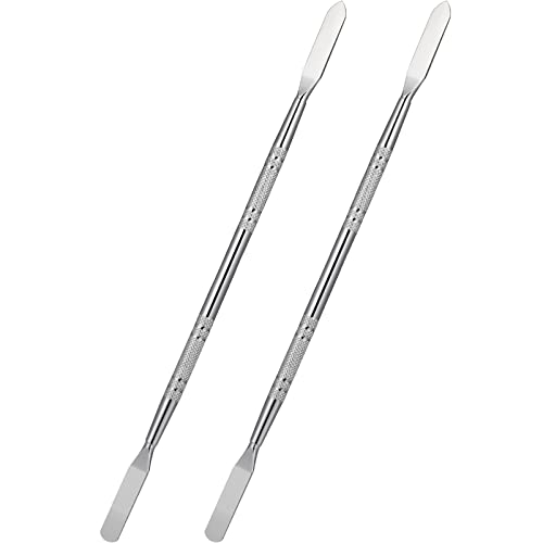 Hemobllo Metal Spudger - 2 Pcs Electronics Opening Pry Tool Metal Opening Spudger Pry Tool Double-Ended Stainless Steel Opening Stick Repair Pry Tools for Cell Phone, Tablet, MP3, Laptop