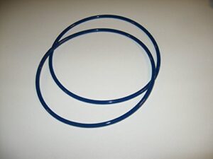 new drive belts 2 blue max roundfor sears craftsman 351.221060 wood lathe