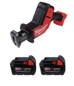 milwaukee 2719-20 18v reciprocating saw w/ 2 pack 48-11-1850 5ah battery