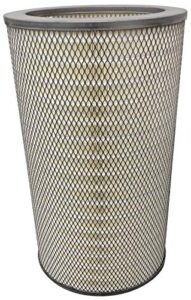 braden filtration dust collector filter - height: 26" od: 12.75" id: 8.375" / nanofiber fr, open-open pans - made in usa