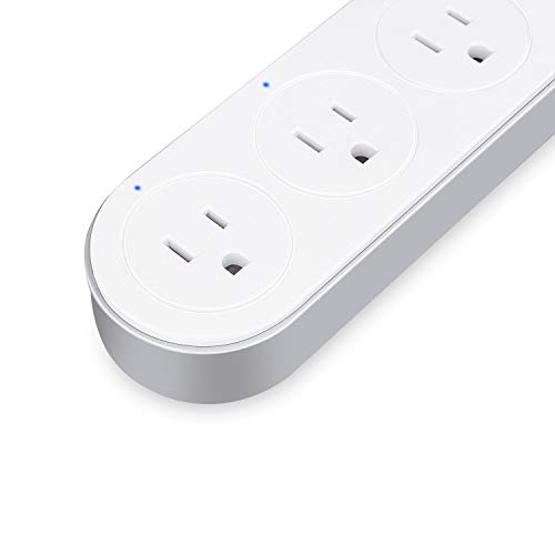 XODO WP4 Smart Power Strip - WiFi Surge Protector with 3 USB Ports and 4 Outlets - App Controlled Appliance - Time Schedule - No Hub Required - Compatible with Alexa and Google Home Assistant