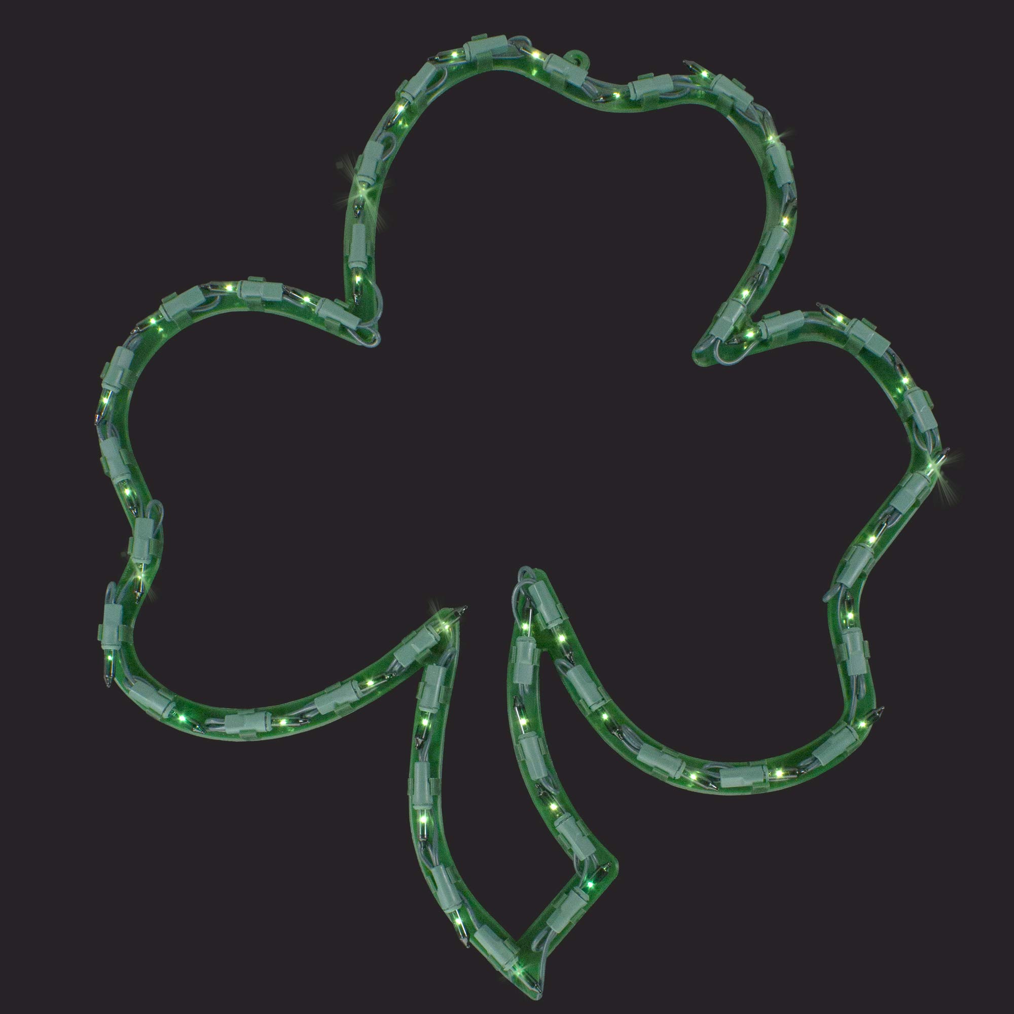 Northlight 17" Lighted St. Patrick's Day Irish Shamrock Window Silhouette