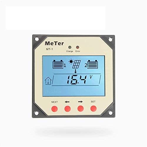 EPEVER Meter MT-1 Remote with LCD Display for Solar Charge Controller EPIPDB-COM Series 10A/20A Dual Battery Solar Panel Charging System