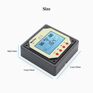 EPEVER Meter MT-1 Remote with LCD Display for Solar Charge Controller EPIPDB-COM Series 10A/20A Dual Battery Solar Panel Charging System