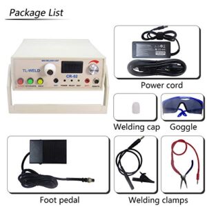 MXBAOHENG TL-WELD Thermocouple Welding Machine Thermocouples Butt Welder Temperature Wire Touch Welder 100V-240V