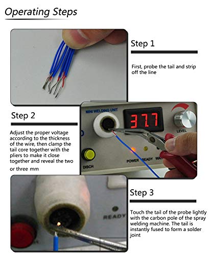 MXBAOHENG TL-WELD Thermocouple Welding Machine Thermocouples Butt Welder Temperature Wire Touch Welder 100V-240V