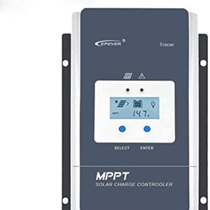 EPEVER 100A MPPT Solar Charge Controller Tracer-an Series High-Power Charge Controllers Compatible with 12V/24V/36V/48V Lead-Acid and Lithium Batteries (100A)