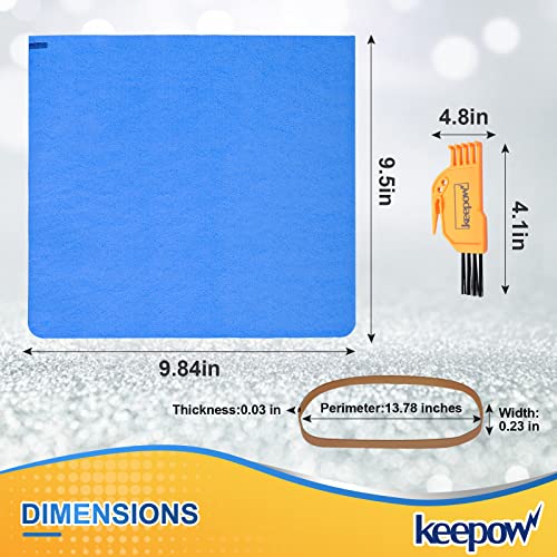 KEEPOW Shop Vac Filters Compatible with Stanley 1-6 Gallon Wet/Dry Vacuums SL18910P-3, SL18129, SL18133, Part# 25-1201 (6 Pack)