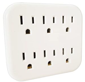 6 outlet wall tap