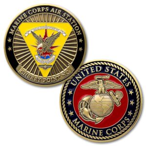 u.s. marine corps air station cherry point nc challenge coin