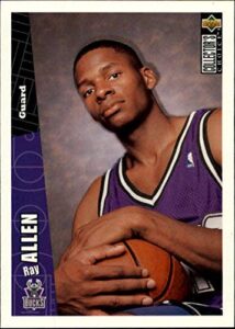 1996-97 collector's choice #278 ray allen rc nba basketball trading card