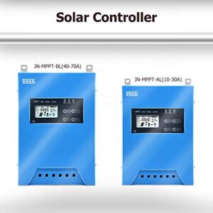 SolaMr 20A MPPT Solar Charge Controller 12V / 24V / 48V Auto Working Buck Solar Panel Battery Regulator Maintainer with LCD Display for Solar Panel Battery Overload Protection