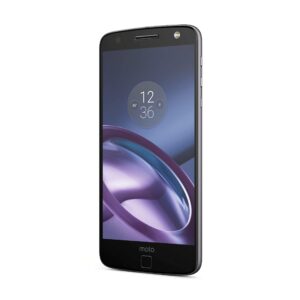 Moto Z GSM Unlocked Smartphone, 5.5" Quad HD screen, 64GB storage, 5.2mm thin - Black (Renewed)