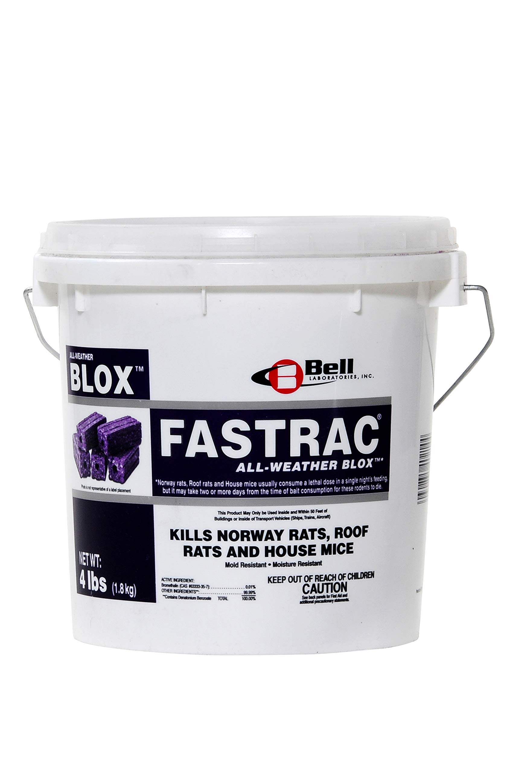 Fastrac Blox Rodenticide - 1 Pail (4 lb.)