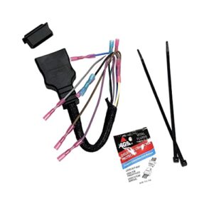 professional parts warehouse aftermarket western 49317 fisher 22335k 9-pin plow side repair harness