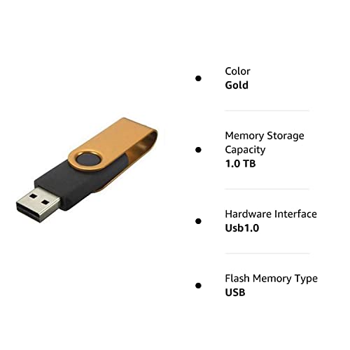 1TB USB Flash Drive Storage USB Drive for Computer / Laptop / PC