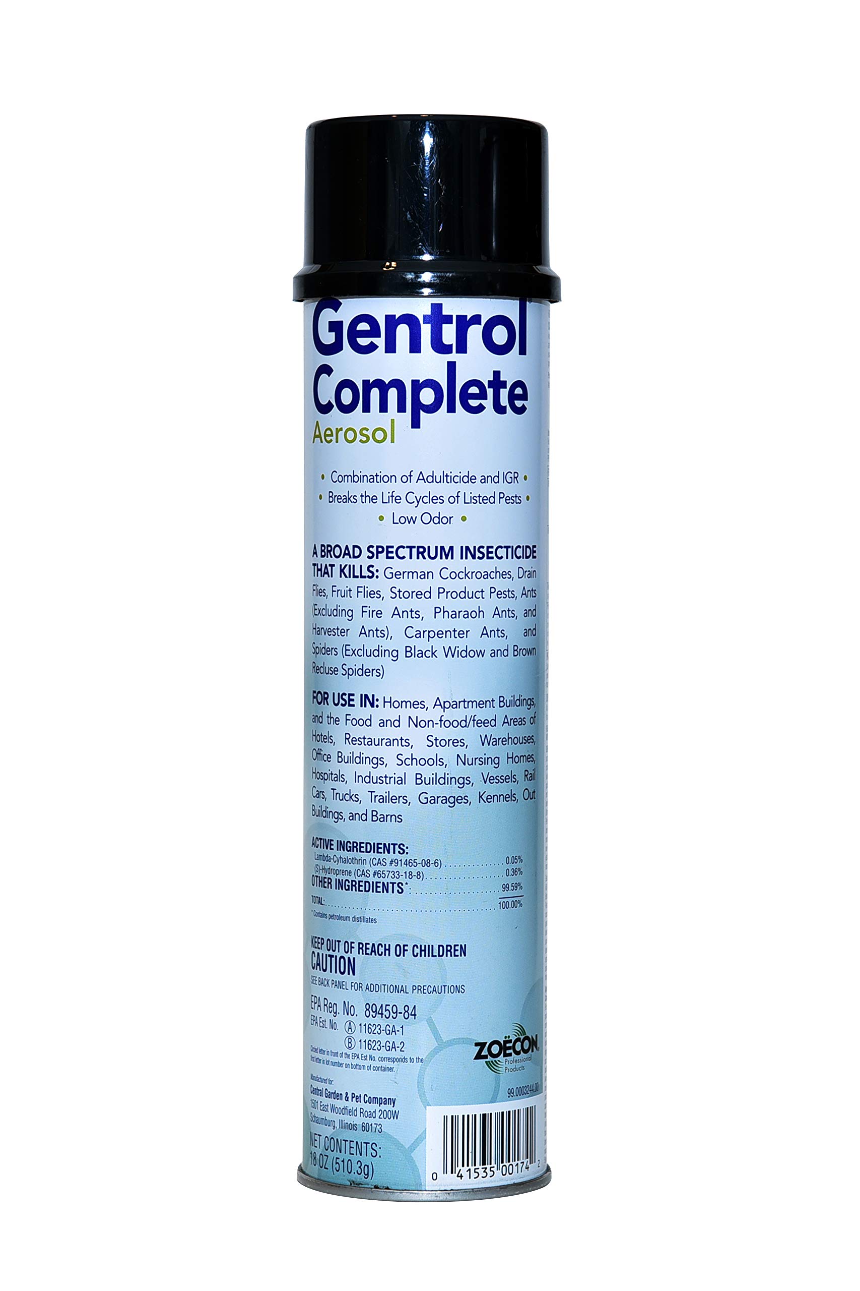 Gentrol Complete Aerosol - 1 can (18 oz.)