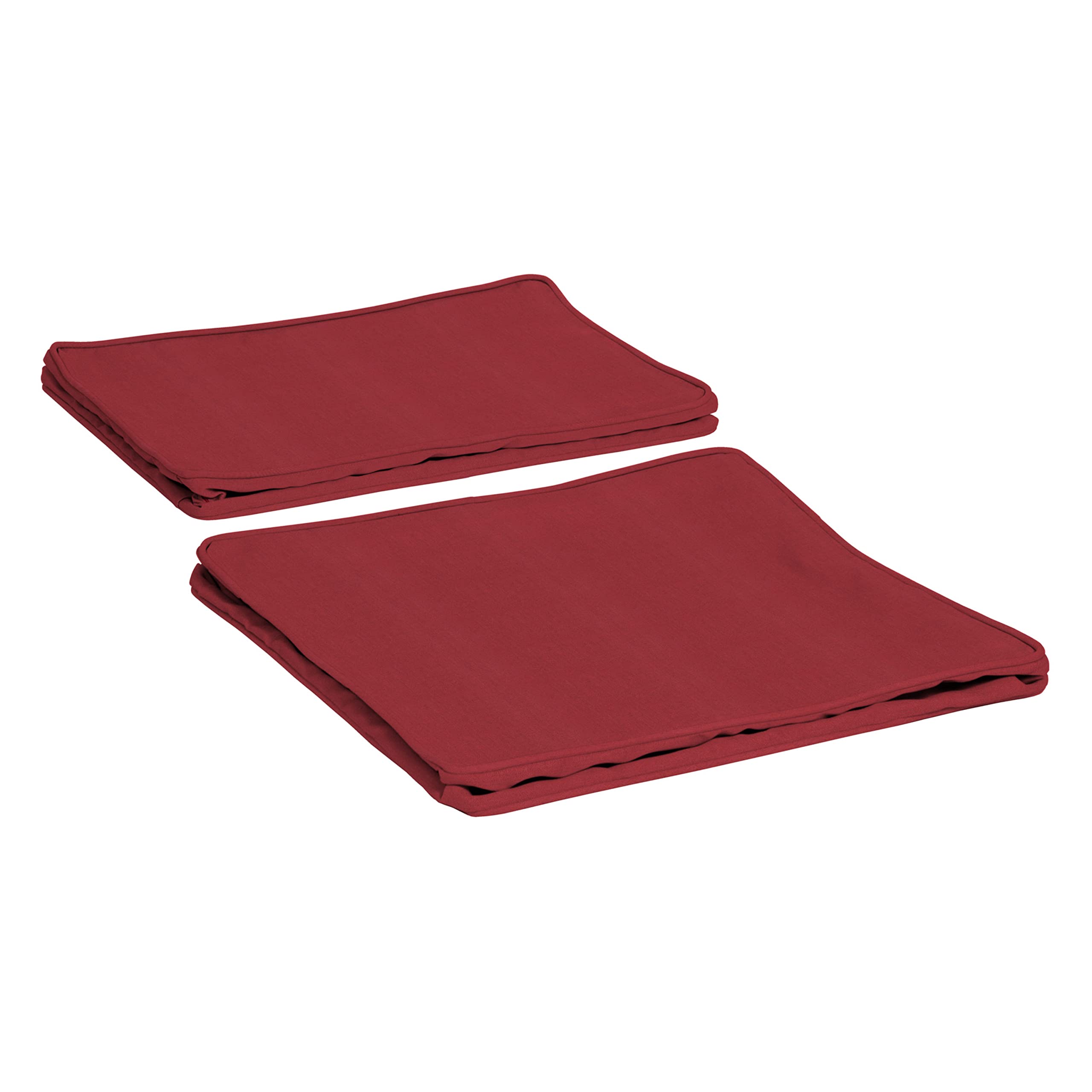 Arden Selections ProFoam Performance Outdoor Deep Seating Cushion Set 24 x 24, Caliente Red